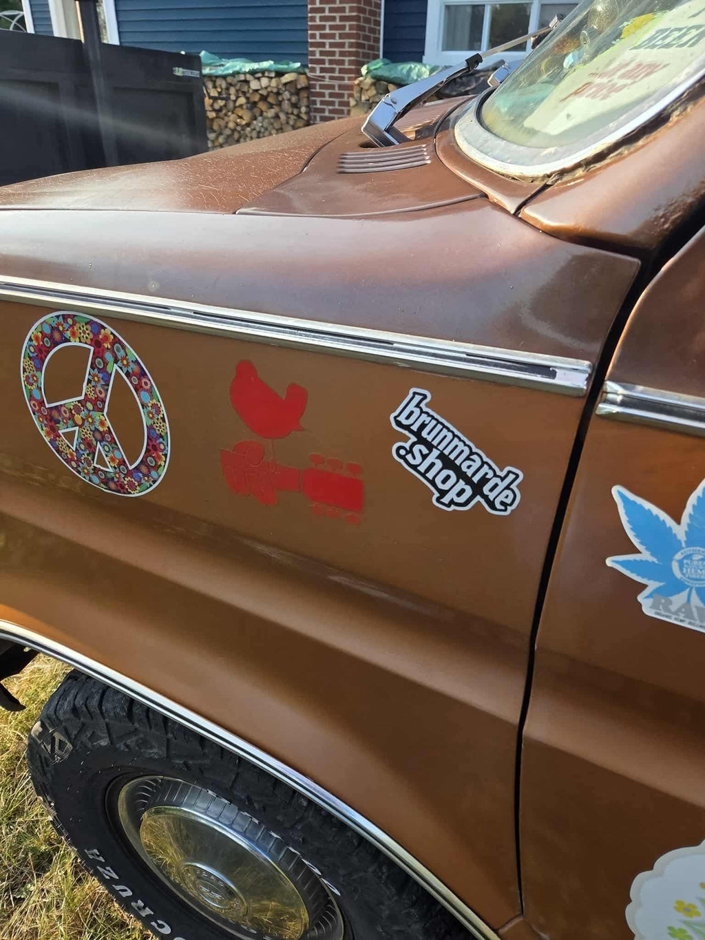Sticker brunmarde.shop